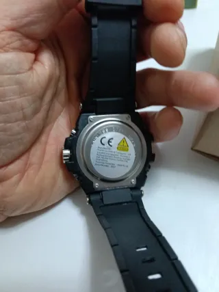 Reloj SPORT WATCH Negro/Plata