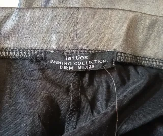 Nuevo Lefties Leggings plateados Talla M