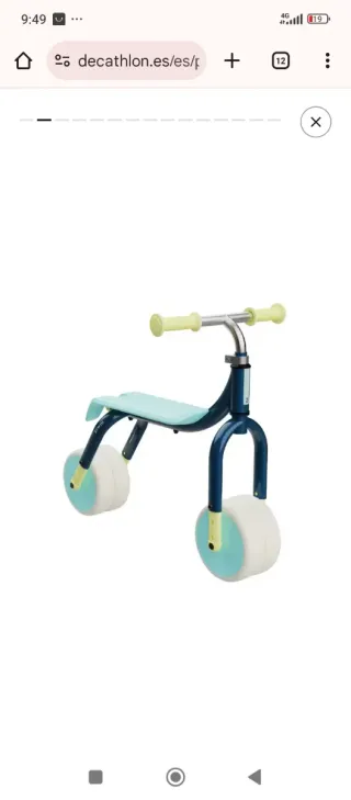 Bicicleta Evolutiva / Triciclo sin Pedales