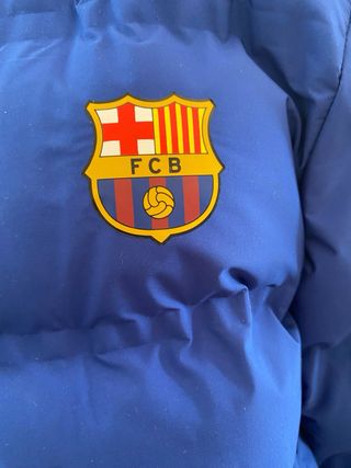 Anorak niño Barça original azul nuevo