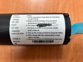 Batería patinete Cecotec Bongo Serie A