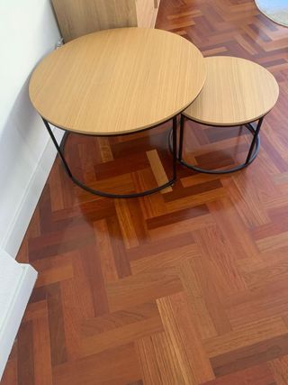 Tavoli da salotto Kave Home in legno e metallo