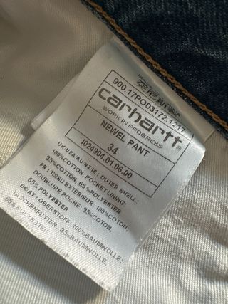 Pantalón Carhartt WIP Newel Talla 34 (44)