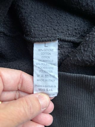 Felpa donna con cappuccio e alamari