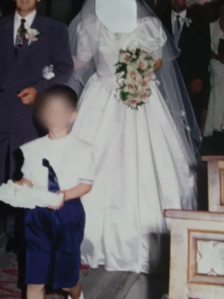 VESTIDO DE NOVIA+REGALO