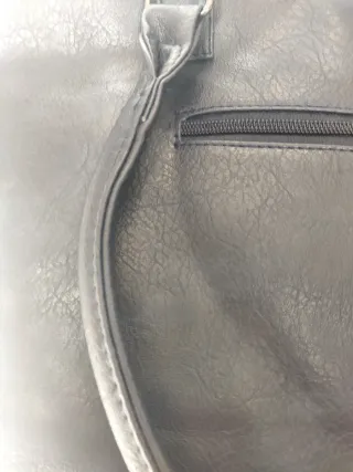 Borsa donna trapuntata con cartellino