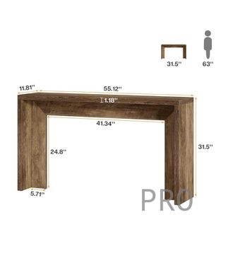 Mesa de consola para entrada