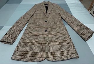 Blazer cuadros Stradivarius