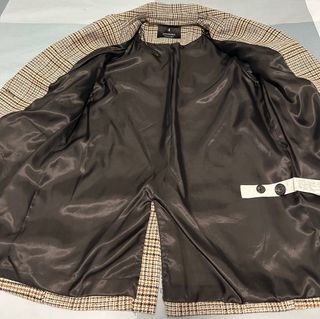 Blazer cuadros Stradivarius