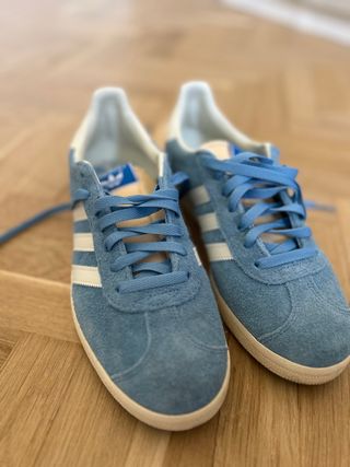 Adidas Gazelle Azul y Blanco