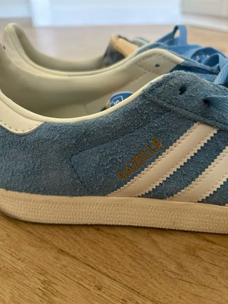 Adidas Gazelle Azul y Blanco