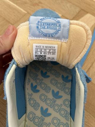 Adidas Gazelle Azul y Blanco