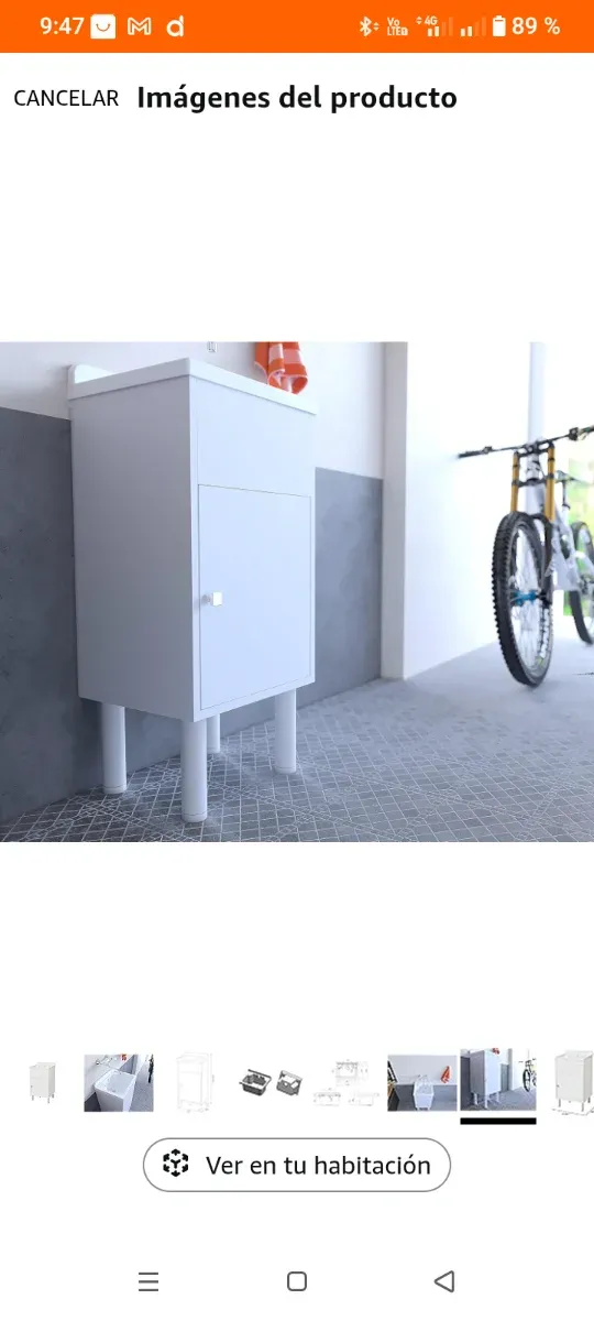 Mini lavandino in resina bianco