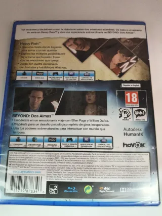 Pack Heavy Rain + Beyond Two Souls PS4 pal España