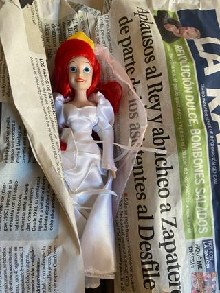 Muñeca Disney porcelana coleccion