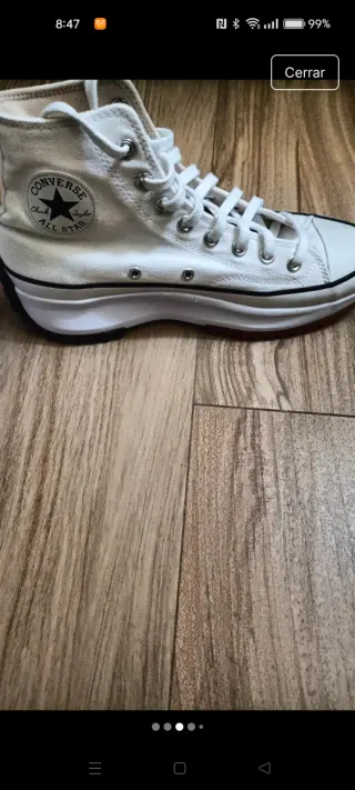 Converse Blancas Talla 42