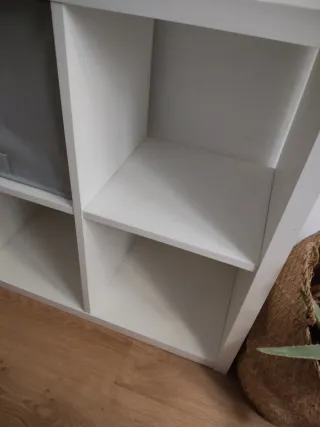 Estantería Kallax 8 cubos blanca IKEA