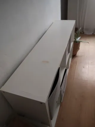 Estantería Kallax 8 cubos blanca IKEA