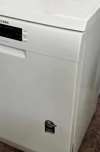 LAVAVAJILLAS AEG DOS BANDEJAS EN BLANCO