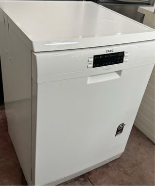 LAVAVAJILLAS AEG DOS BANDEJAS EN BLANCO