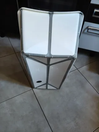 Bañera portátil blanca