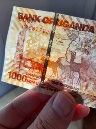 🇺🇬 Billete Uganda 2017