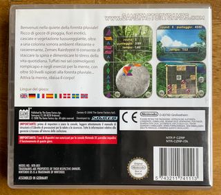 Zenses Rainforest Nintendo DS