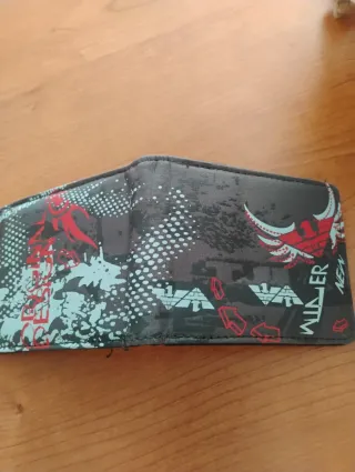 Cartera Desigual Negra con Cremallera