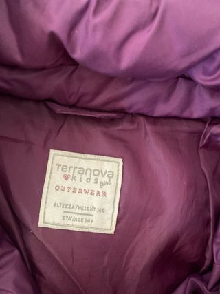 Piumino bambina viola 14 anni