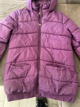Piumino bambina viola 14 anni