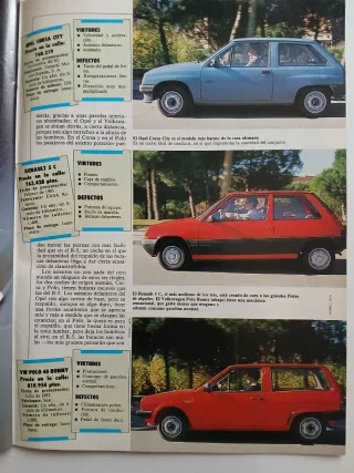 Revista automovilismo Motor 16 Num 109