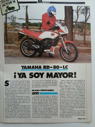 Revista automovilismo Motor 16 Num 109