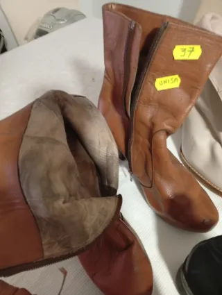 Lote di scarpe in pelle per donna per mercatino, lotto 18