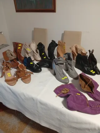Lote di scarpe in pelle per donna per mercatino, lotto 18
