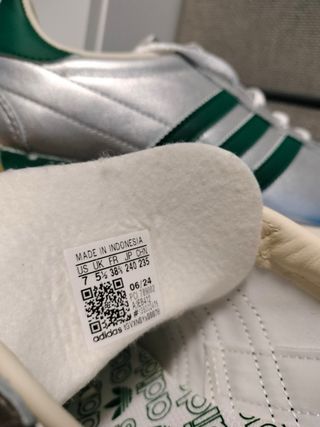 Zapatillas Adidas Country OG W Plata Talla 38