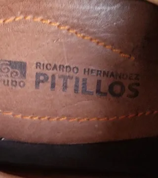 Zapatos Pitillos Piel Marrón Talla 43