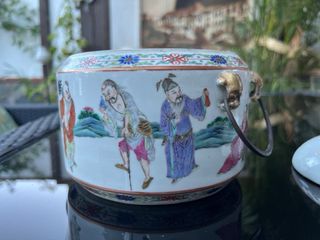 Cuenco chino antiguo siglo XIX