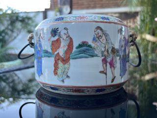 Cuenco chino antiguo siglo XIX