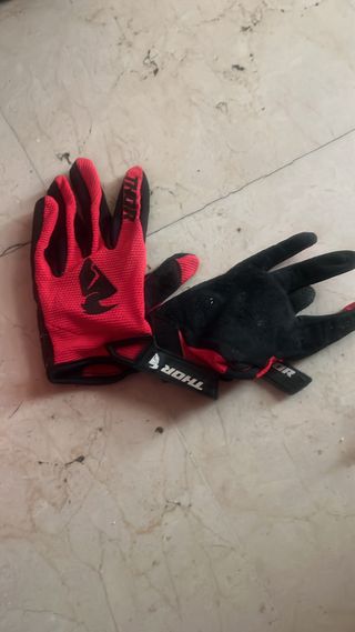 Traje de Motocross Thor Rojo