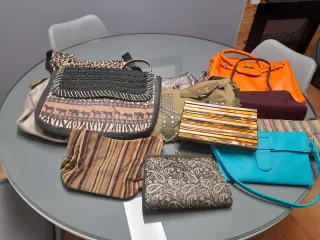 Lote de bolsos varios estilos