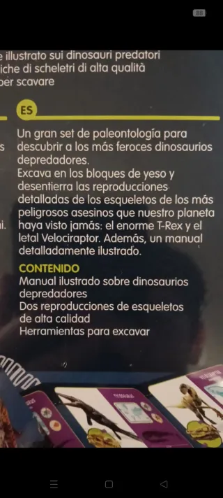 Juego Ciencia Predators 2 en 1