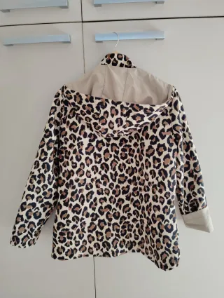 Trench impermeable con capucha