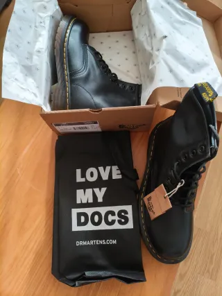 Botas Dr. Martens Airwair Hombre Negras