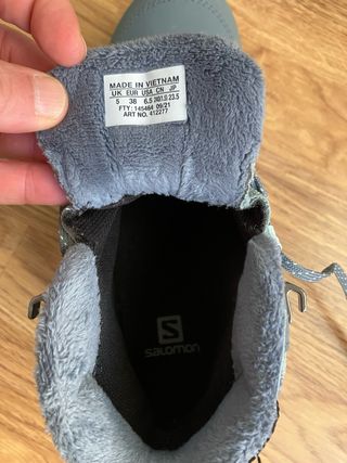 Botas Montaña Mujer Salomón Talla 38