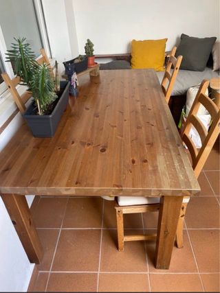 Mesa de madera