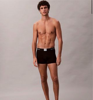 Pack 3 Boxers Calvin Klein Algodón Negros Talla S