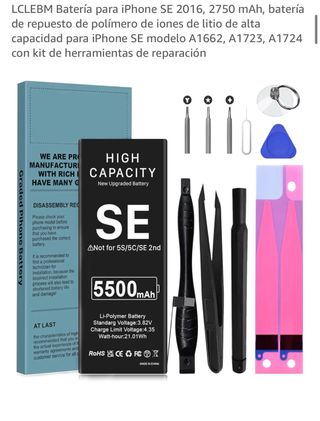 Batteria LCLEBM iPhone SE 2016 2750mAh