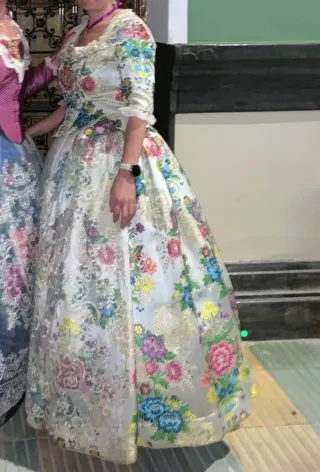 Traje de Fallera Multicolor