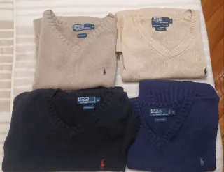 4 chalecos Polo Ralph Lauen sin apenas uso 3XL y 1