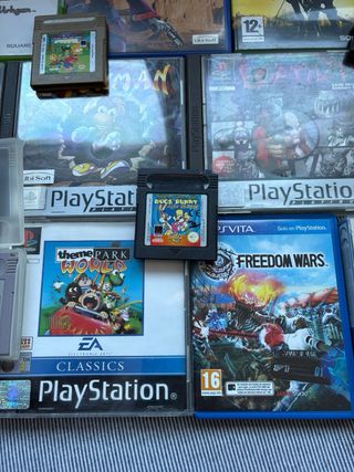 Lote Videojuegos PS2, PS Vita, Xbox 360, GBA, GBC